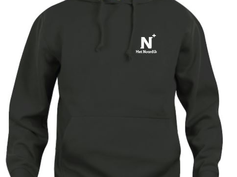 Ingekochte hoodies bedrukt schoollogo en leerlingnaam