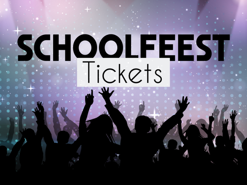 Tickets voor diverse schoolfeesten en/of schoolactiviteiten